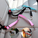 Pet Car Seat Belt & Harness Clip for Dogs & Cats Safety