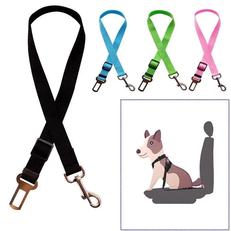 Pet Car Seat Belt And Harness Clip For Dogs And Cats Safety