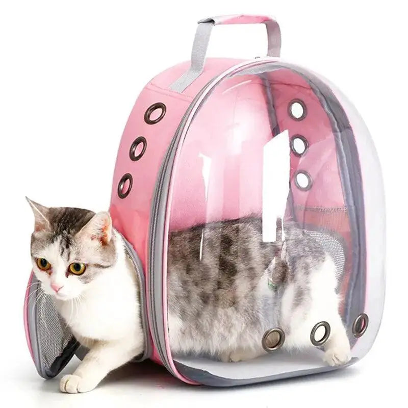 PawNova Pet Carrier Backpack Transparent Capsule Bubble