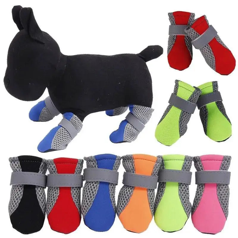 Waterproof Reflective Dog Shoes For Small To Medium Dogs