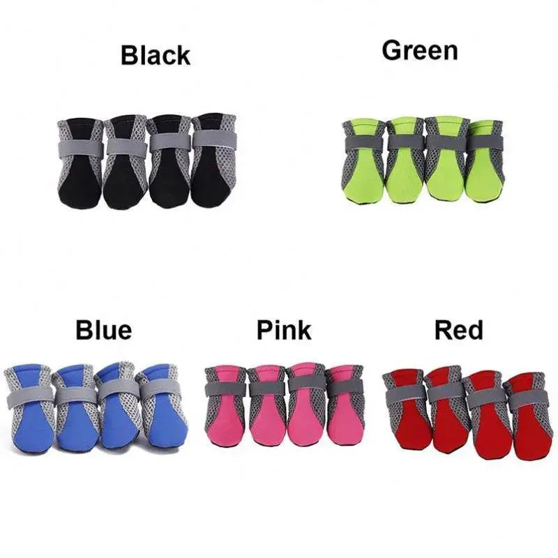 Waterproof Reflective Dog Shoes For Small To Medium Dogs