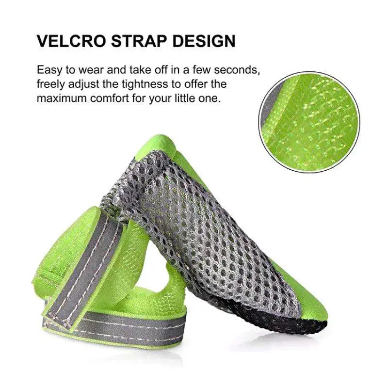 Waterproof Reflective Dog Shoes For Small To Medium Dogs