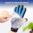 Pet Grooming Essentials Two Sided Brush Bath Glove Tool