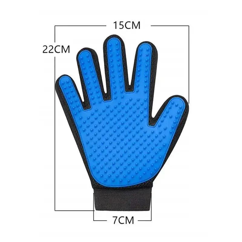 Pet Grooming Glove for Cats and Dogs Deshedding Tool