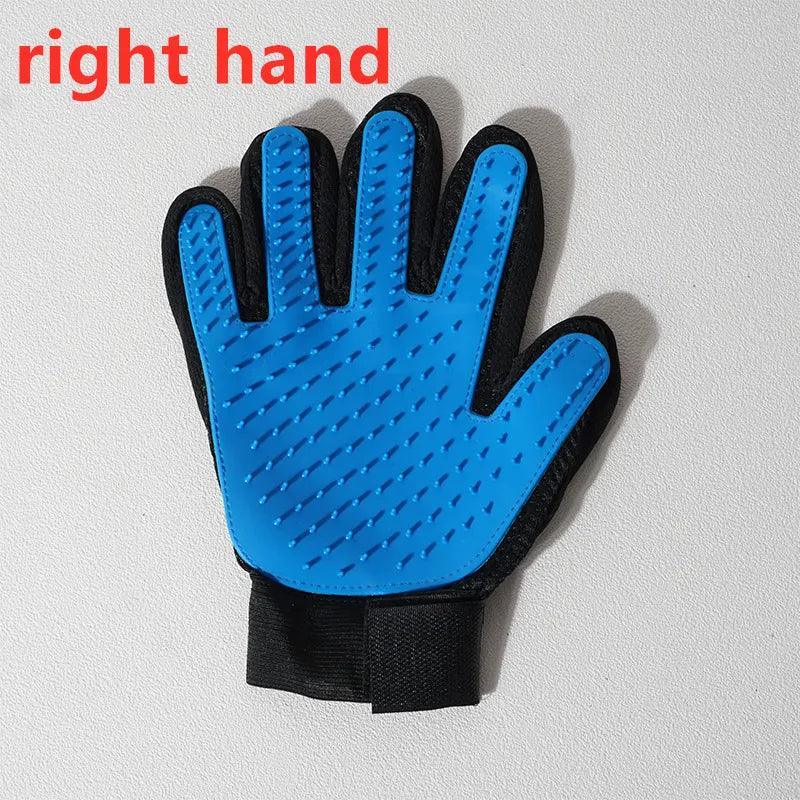 Pet Grooming Glove for Cats and Dogs Deshedding Tool