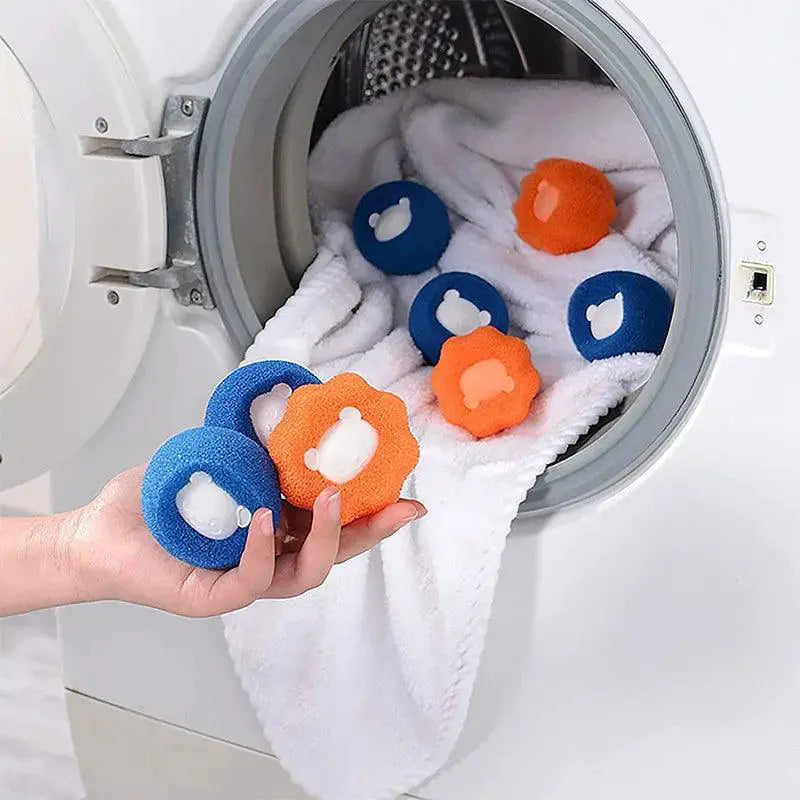 Pet Hair Remover Ball For Effortless Cat Fur Cleanup