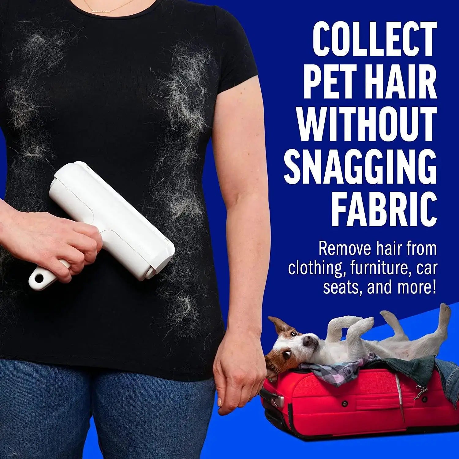 Pet Hair Remover Roller For Dog And Cat Fur Cleaning