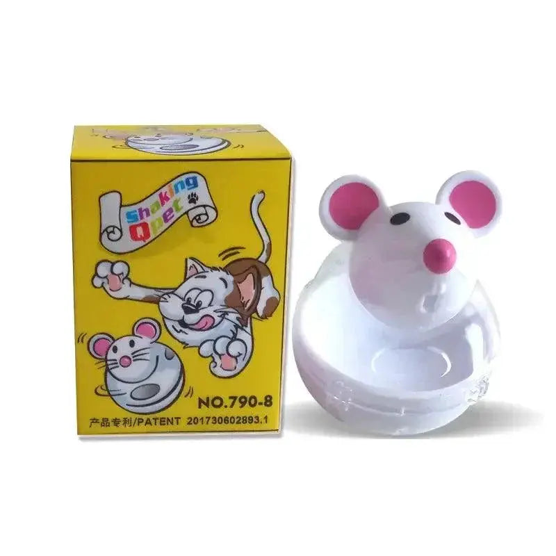 Pet Interactive Slow Feeding Mouse Treat Ball for Cats