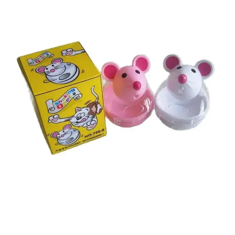 Pet Interactive Slow Feeding Mouse Treat Ball for Cats