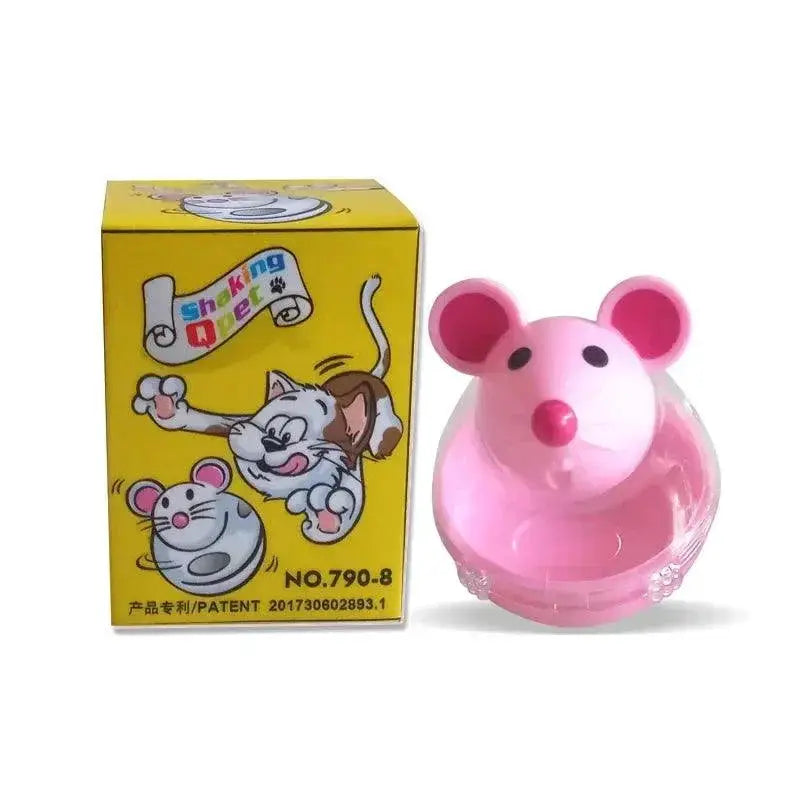 Pet Interactive Slow Feeding Mouse Treat Ball for Cats
