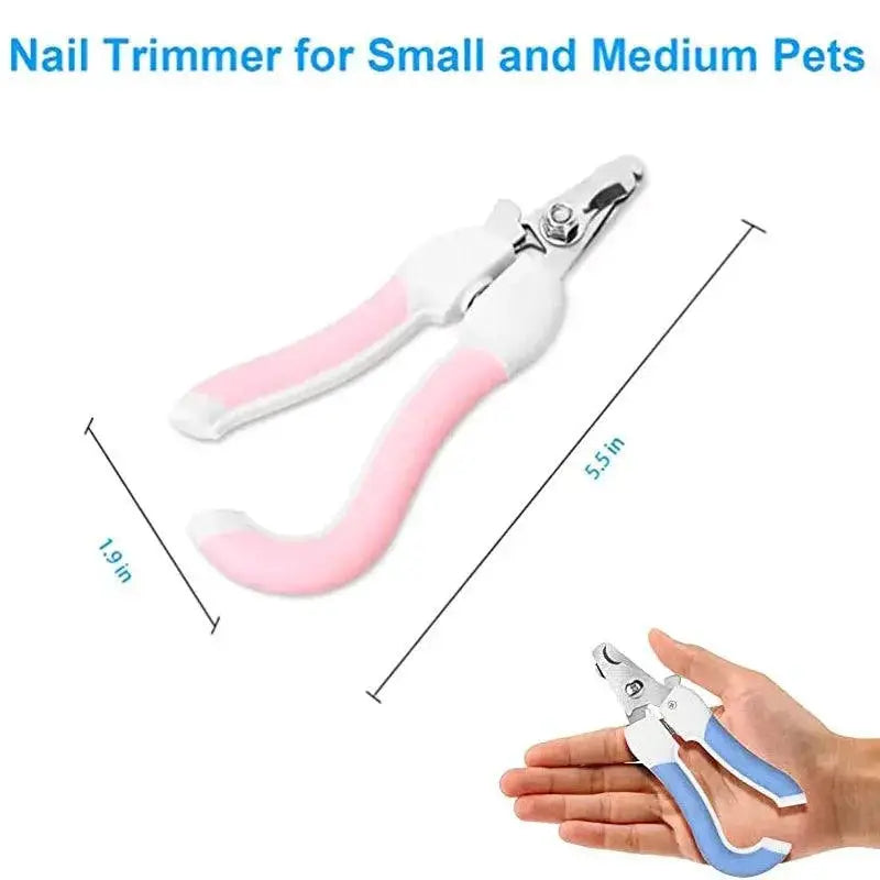 Ergonomic Pet Nail Clippers Labor Saving Grooming Tool