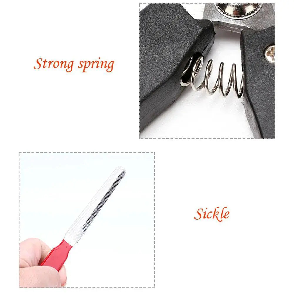 Stainless Steel Pet Nail Clippers For Large Dogs And Cats