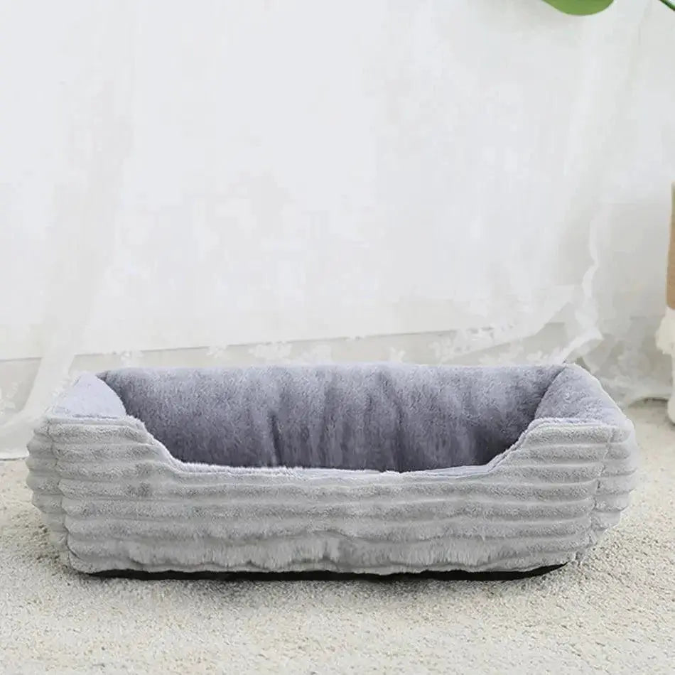 Pet Plush Calming Sofa Bed For Small And Medium Dogs Cats