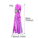 Pet Plush Octopus Puzzle Toy Interactive Teeth Cleaning Chew