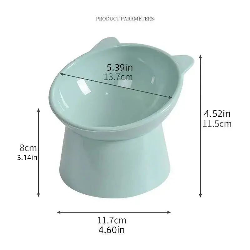 Pet Safety Dog Cat Food Bowl Choke Proof Water Feeder