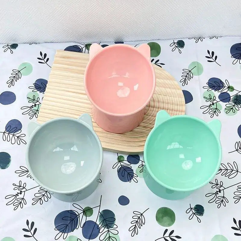 Pet Safety Dog Cat Food Bowl Choke Proof Water Feeder