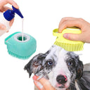Pet Silicone Bath Massage Gloves Brush for Dogs Cats Care