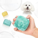 Pet Silicone Bath Massage Gloves Brush for Dogs Cats Care