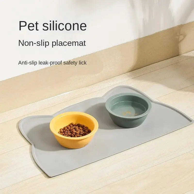 Pet Silicone Mat Waterproof Food and Water Pad for Dogs