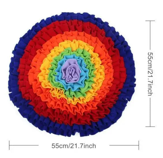 Pet Snuffle Mat Toy Dogs Interactive Nose Training Puzzle