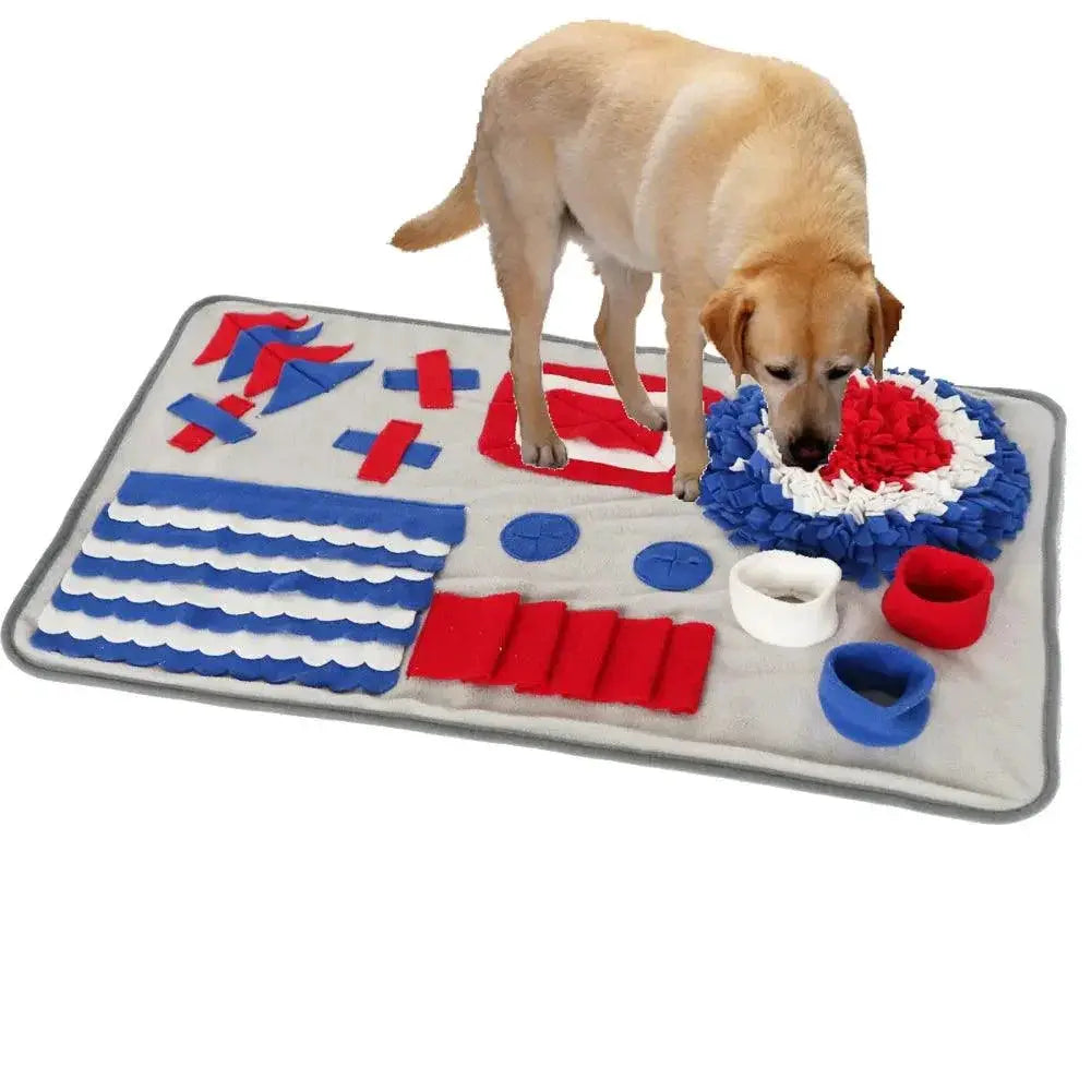 Pet Snuffle Mat Toy Dogs Interactive Nose Training Puzzle