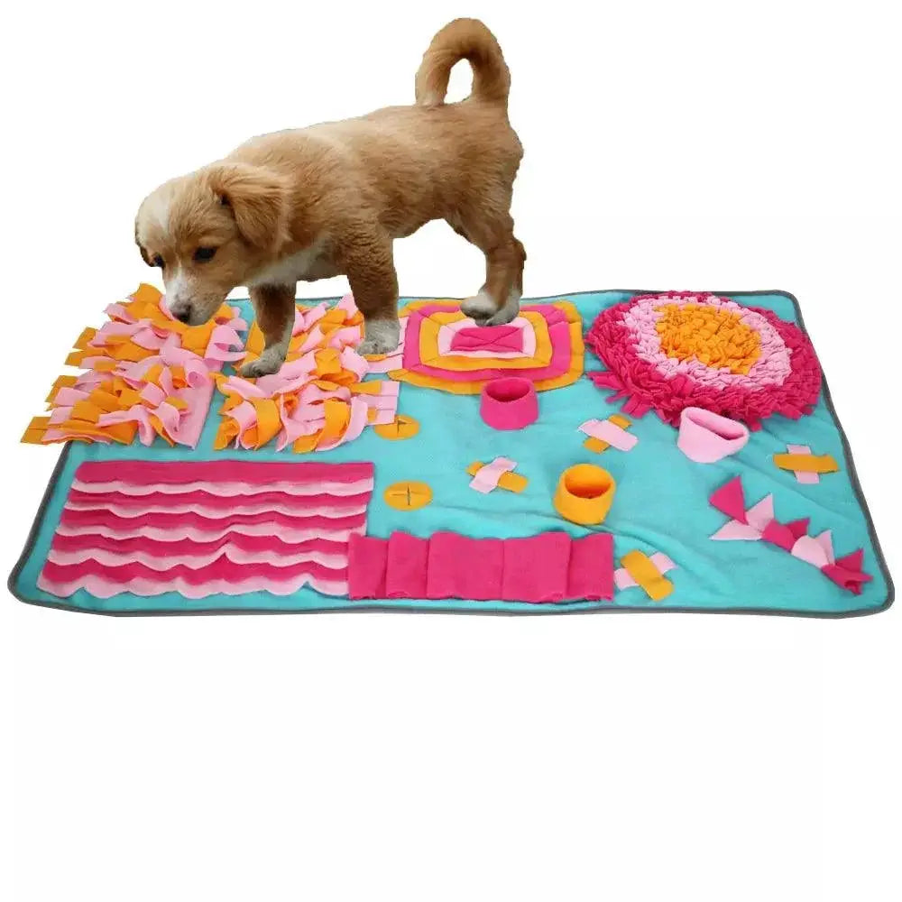 Pet Snuffle Mat Toy Dogs Interactive Nose Training Puzzle
