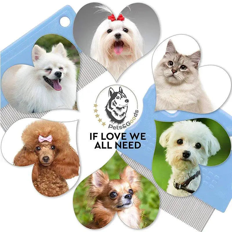 Pet Tear Stain Remover Comb for Dogs and Cats Grooming