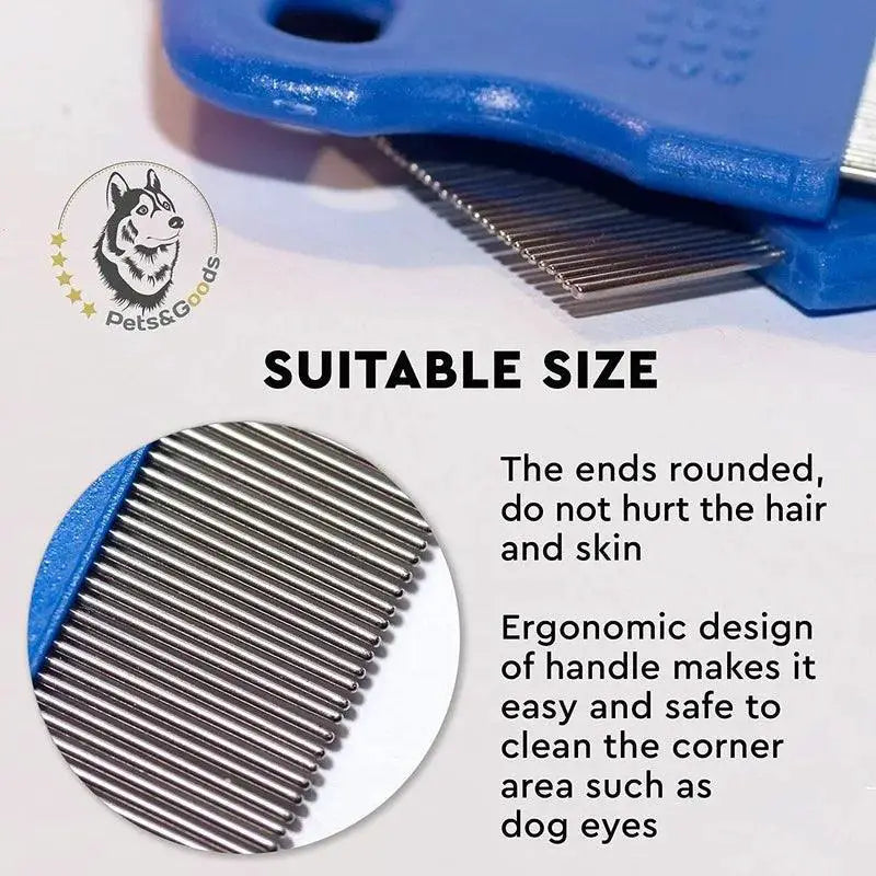 Pet Tear Stain Remover Comb for Dogs and Cats Grooming