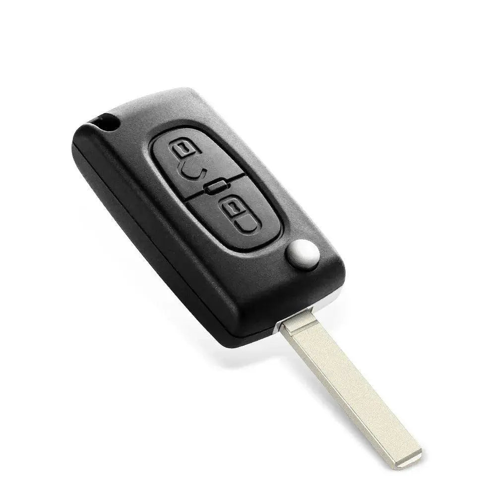 Peugeot Citroen Car Key Case Upgrade Stylish Flip Shell