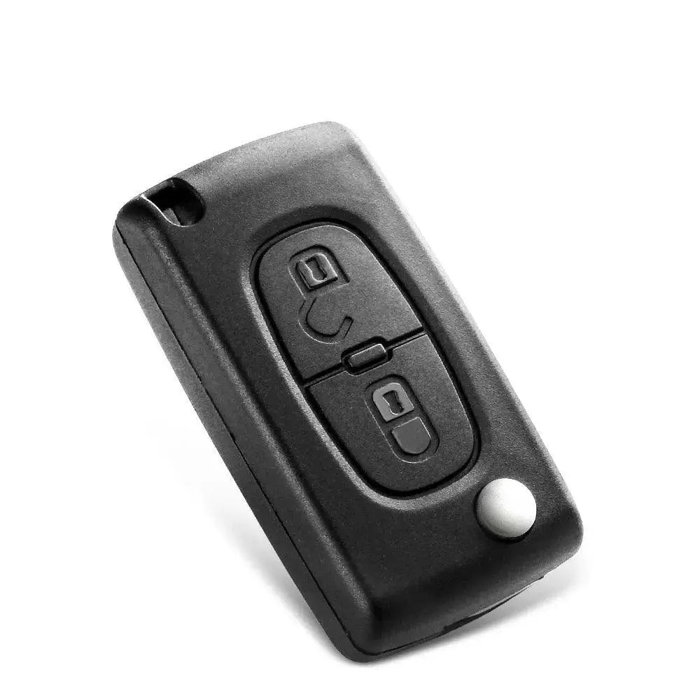 Peugeot Citroen Car Key Case Upgrade Stylish Flip Shell