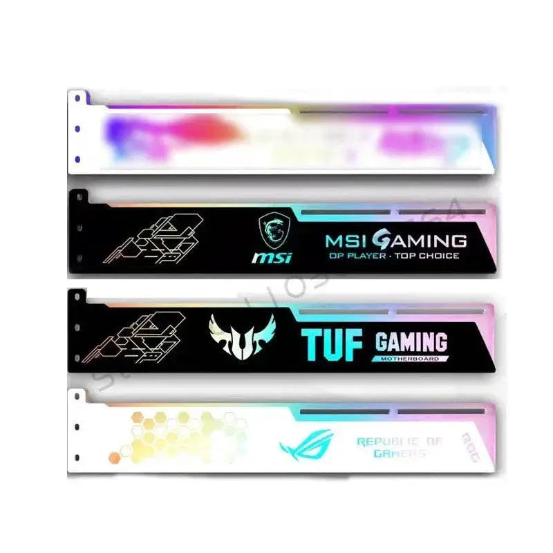 Phantom GPU Bracket Elevate Setup With Vibrant RGB Lighting