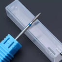 Pink And Blue Ceramic Nail Drill Bit Set Professional Accessories