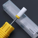 Pink And Blue Ceramic Nail Drill Bit Set Professional Accessories