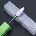 Pink And Blue Ceramic Nail Drill Bit Set Professional Accessories