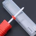 Pink And Blue Ceramic Nail Drill Bit Set Professional Accessories