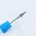 Pink And Blue Ceramic Nail Drill Bit Set Professional Accessories