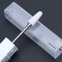 Pink And Blue Ceramic Nail Drill Bit Set Professional Accessories