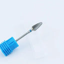 Pink And Blue Ceramic Nail Drill Bit Set Professional Accessories