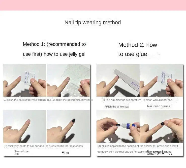 Pink Bow Princess Fake Nails Charming Y2K Style Upgrade