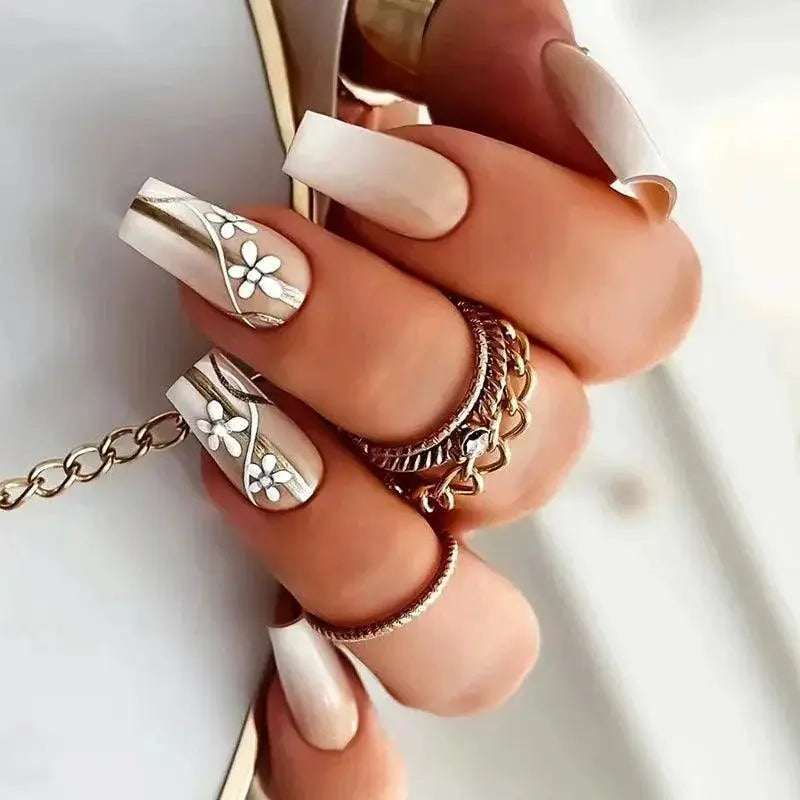 Durable Press-On Nails for Home DIY — A4