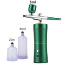 Pink Precision Airbrush Kit for Nail Art and Craft Set