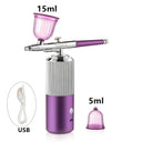 Pink Precision Airbrush Kit for Nail Art and Craft Set