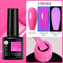 Pink Sequins Glitter Gel Nail Polish Reflective UV Art Kit