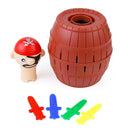 Pirate Barrel Pop-Up Game for Family Fun