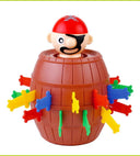 Pirate Barrel Pop-Up Game for Family Fun