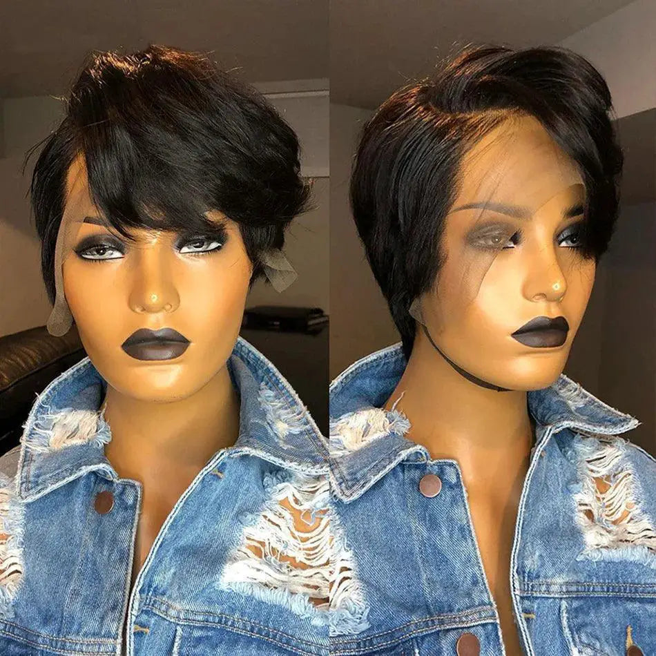 Pixie Cut Brazilian Human Hair Wig Ultimate Style Transformation