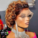 Natural Look Wig for Pixie Cut Bob Style