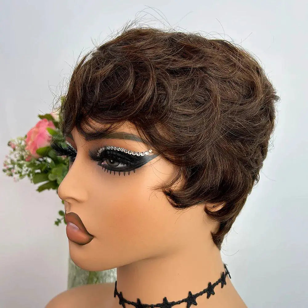 Easy Wear Pixie Cut Wig for Daily Style — product view