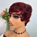 Pixie Cut Human Hair Wig - Affordable Brazilian Style Wig