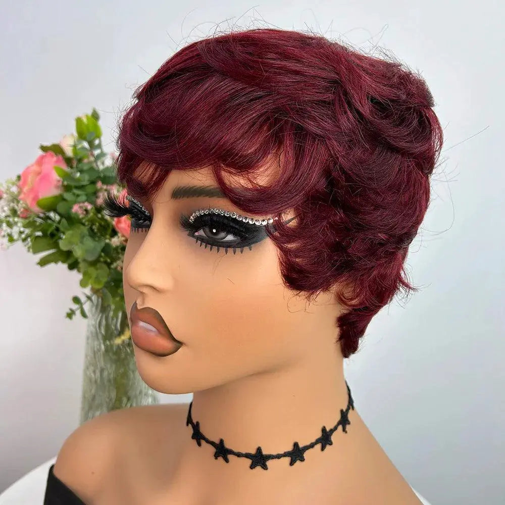 Easy Wear Pixie Cut Wig for Daily Style — product view